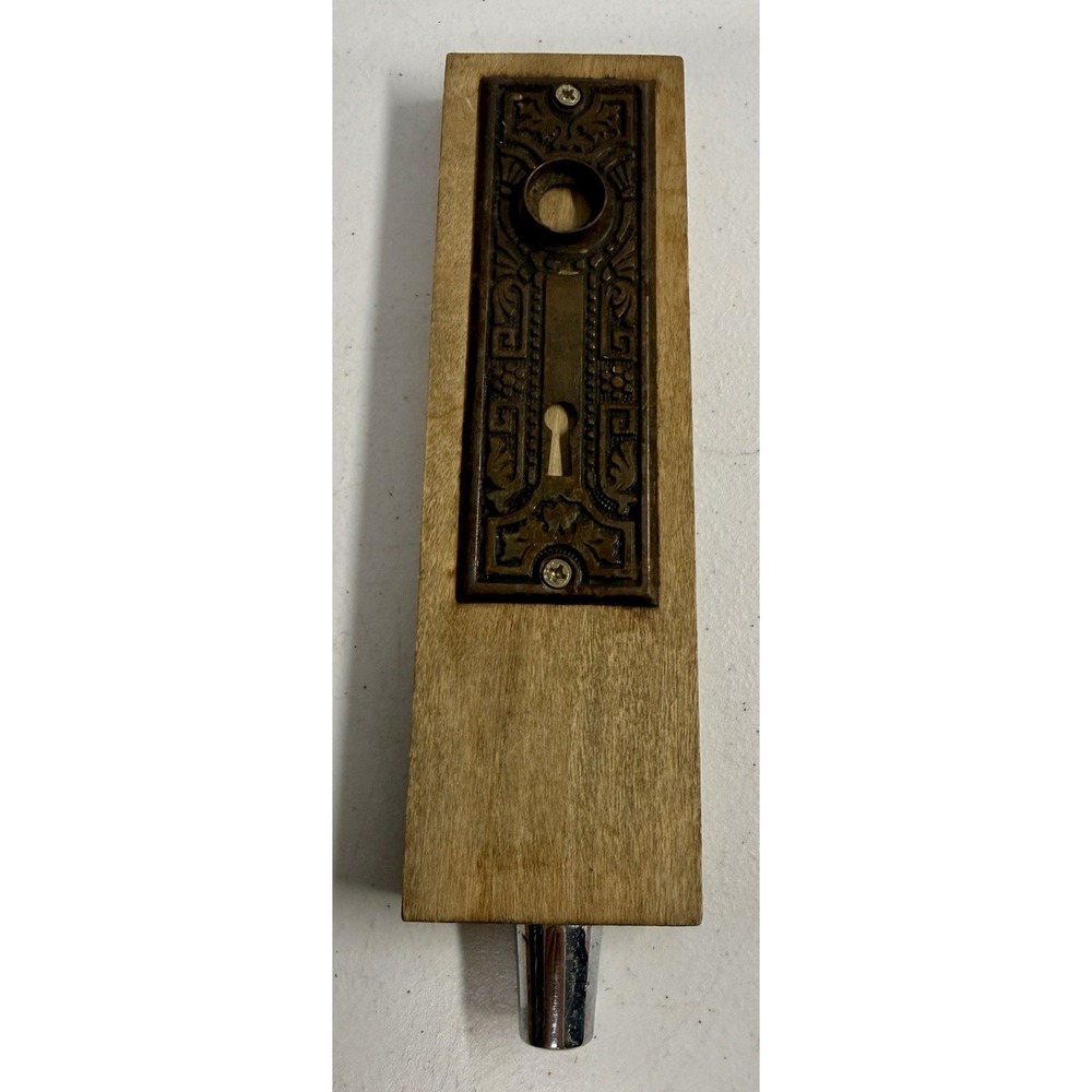 Skeleton Key Brewery Woodridge IL Wood Tap Handle Kegerator Keg 10"